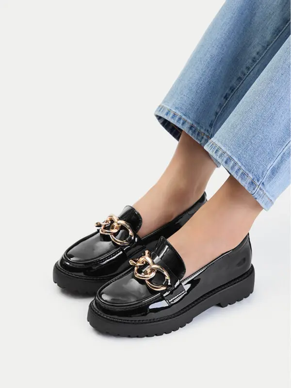 DeeZee DeeZee Loaferice WS5621-18 Crna