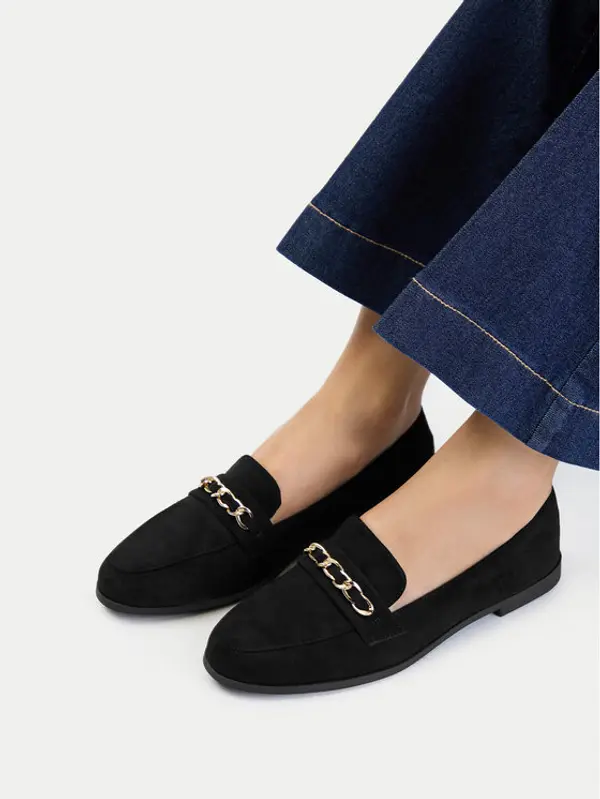 DeeZee DeeZee Loaferice WSS270205-06 Crna