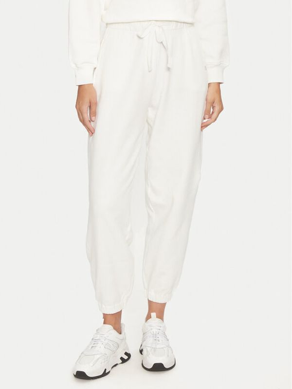 Deha Deha Donji dio trenerke A00555 Écru Regular Fit