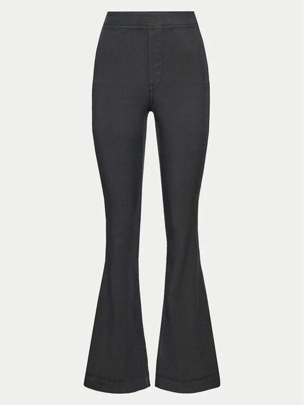 Deha Deha Hlače D02557 Crna Slim Fit