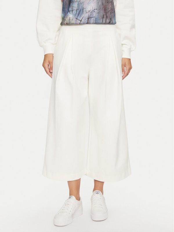 Deha Deha Kulot D12676 Écru Loose Fit