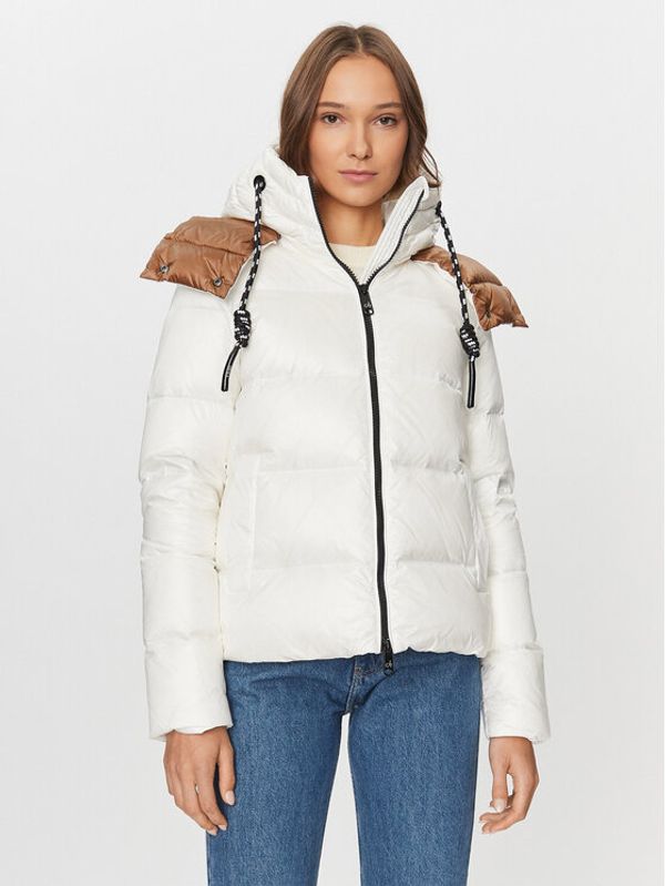 Deha Deha Pernata jakna D93582 Écru Regular Fit