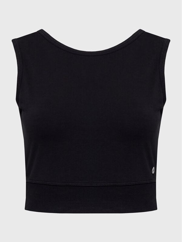 Deha Deha Top B84010 Crna Slim Fit