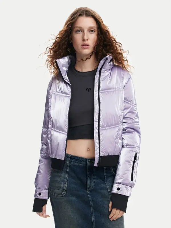 Desigual Desigual Bomber Omsk 24WWEWBY Ljubičasta Regular Fit