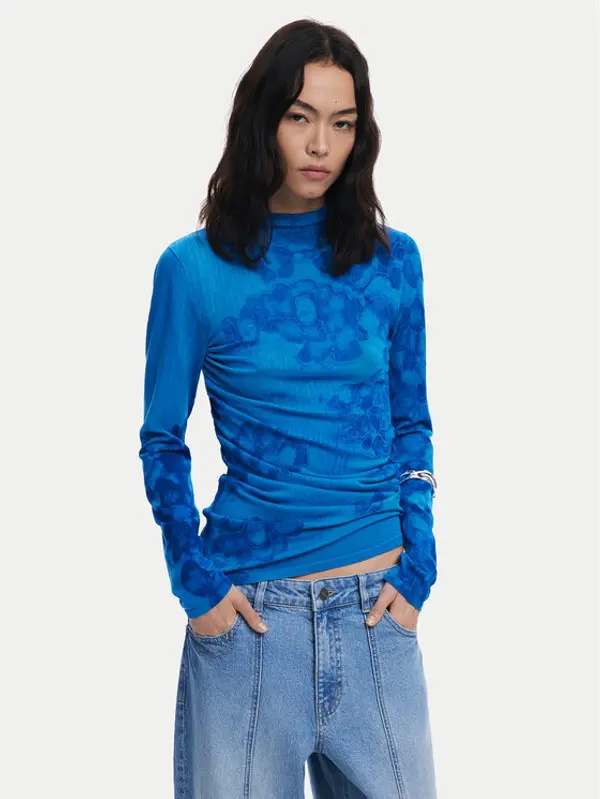 Desigual Desigual Dolčevita Ottawa 25WWJF38 Plava Regular Fit