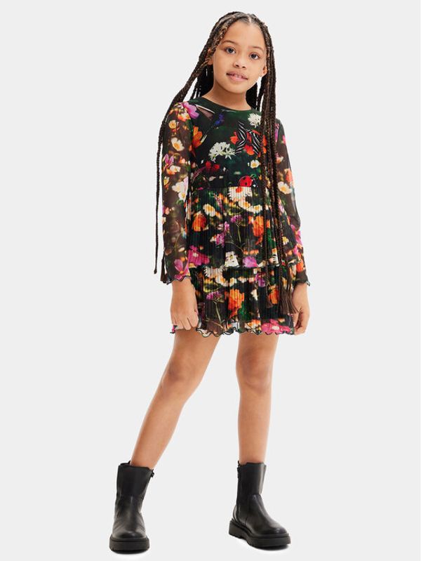 Desigual Desigual Haljina za svaki dan 23WGVK12 Šarena Regular Fit