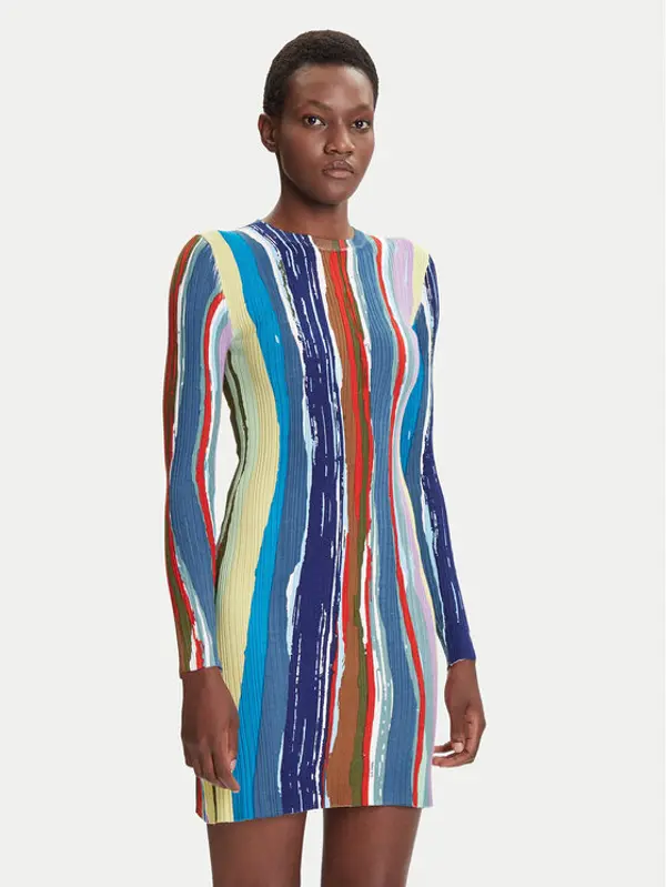 Desigual Desigual Haljina za svaki dan Carla 25WWVF07 Šarena Slim Fit