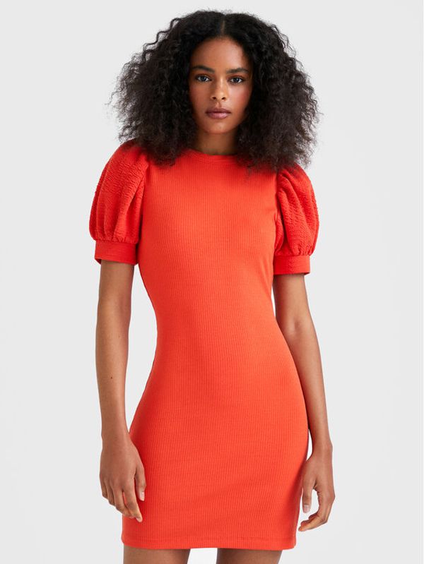 Desigual Desigual Haljina za svaki dan Valentina 22WWVK78 Crvena Slim Fit