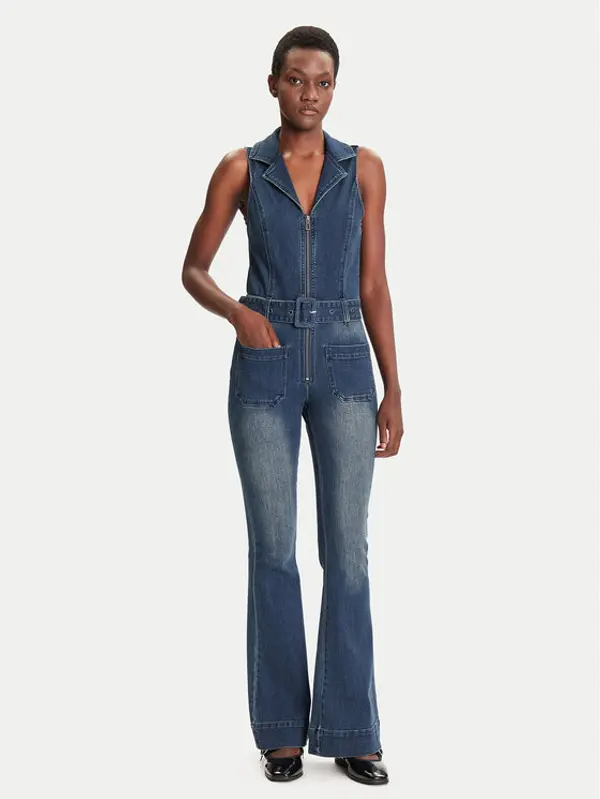 Desigual Desigual Kombinezon Glenn 25WWDD07 Tamnoplava Regular Fit