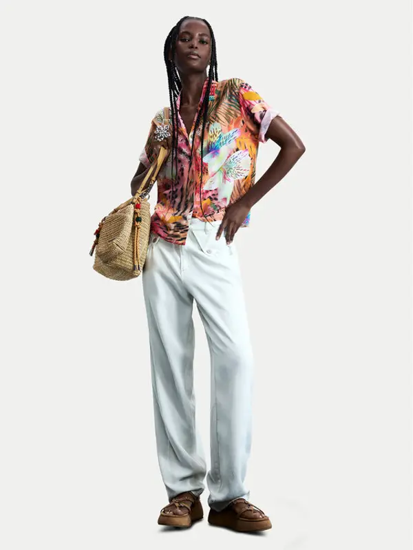 Desigual Desigual Košulja Nasau 26SWCW34 Šarena Regular Fit