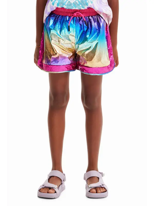 Desigual Desigual Kratke hlače 23SGPW02 Šarena Regular Fit