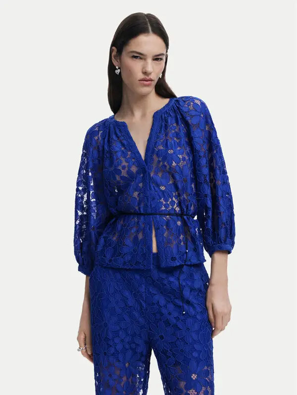 Desigual Desigual Majica 25SWBW24 Plava Regular Fit