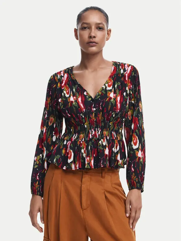 Desigual Desigual Majica Kanazawa 24WWBW09 Šarena Regular Fit