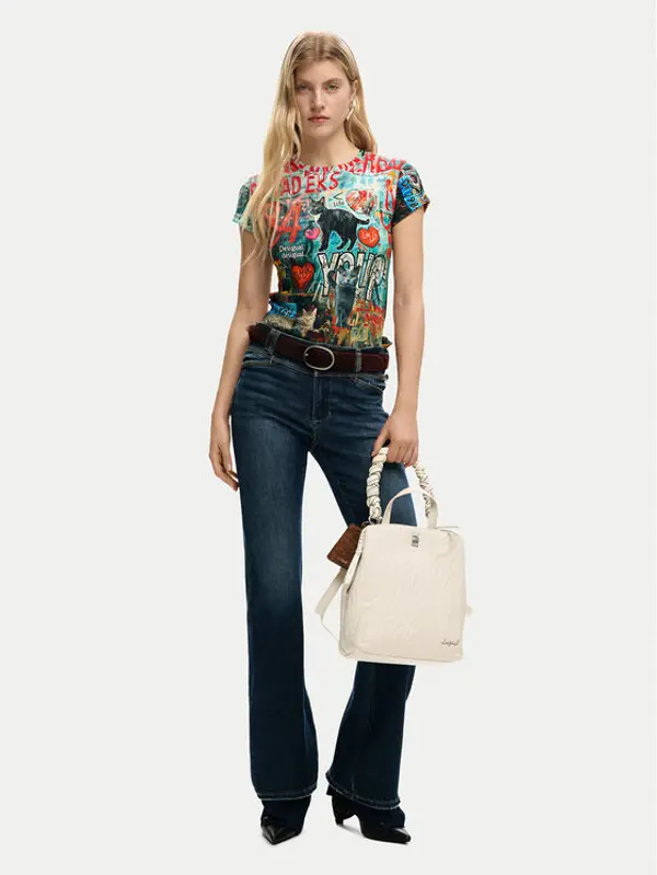 Desigual Desigual Ruksak 26SAKP41 Bež