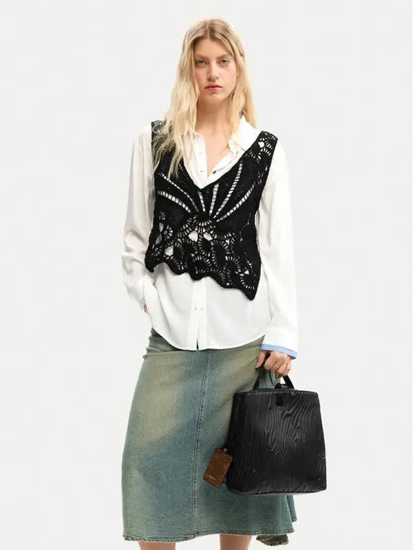 Desigual Desigual Ruksak 26SAKP42 Crna