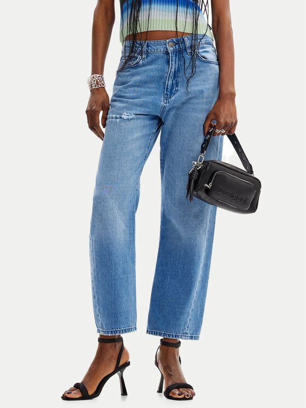 Desigual Desigual Traperice Aike 24WWDD16 Plava Straight Fit