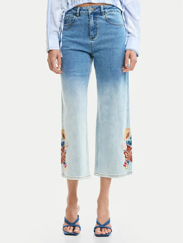 Desigual Desigual Traperice Coco 26SWDD20 Plava Straight Fit