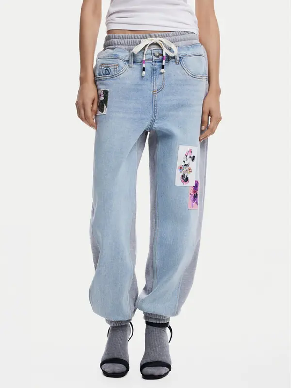 Desigual Desigual Traperice Mnnie 25SWDD72 Plava Loose Fit
