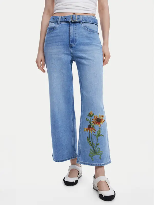 Desigual Desigual Traperice Ohio 25SWDD14 Plava Straight Fit