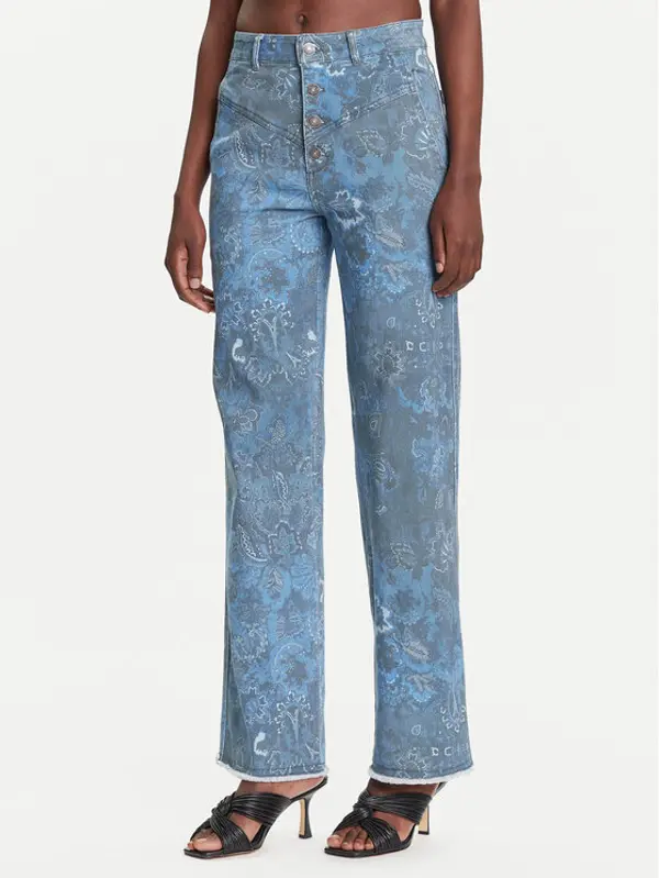 Desigual Desigual Traperice Pasley 25WWPW01 Plava Straight Fit