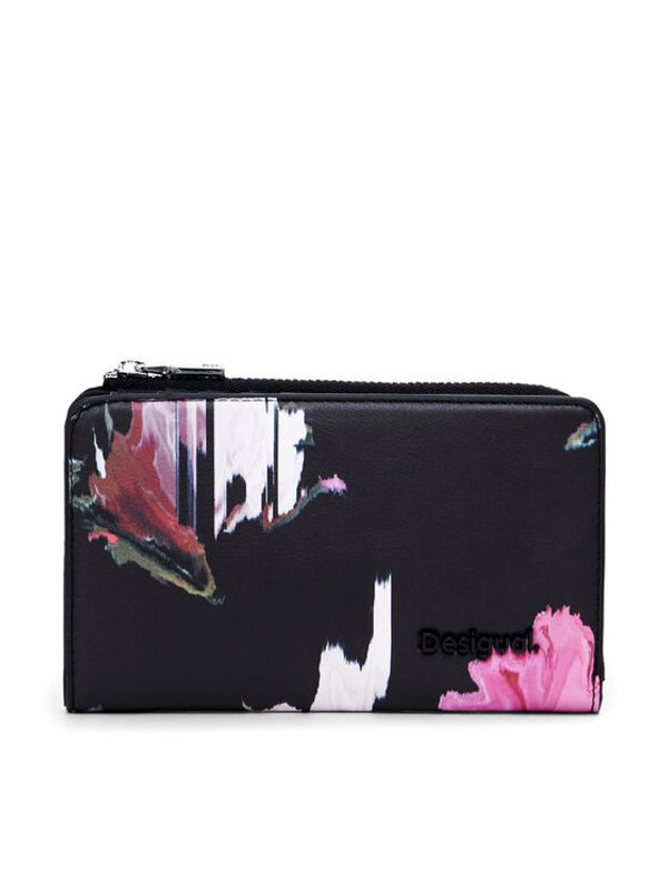 Desigual Desigual Veliki ženski novčanik Emma 2.0 24WAYP25 Crna