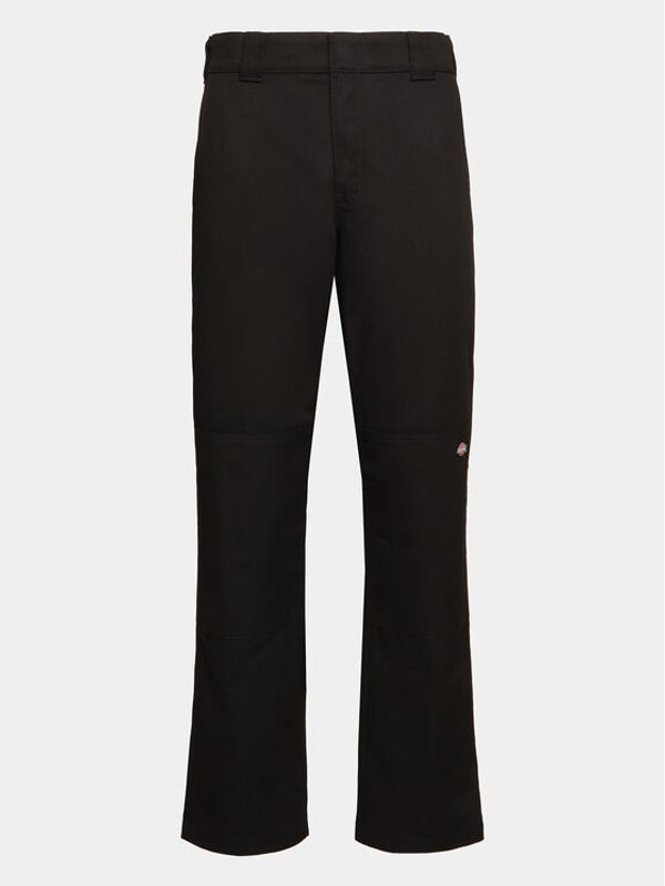 Dickies Dickies Hlače Double DK0A4XZE Crna Slim Fit