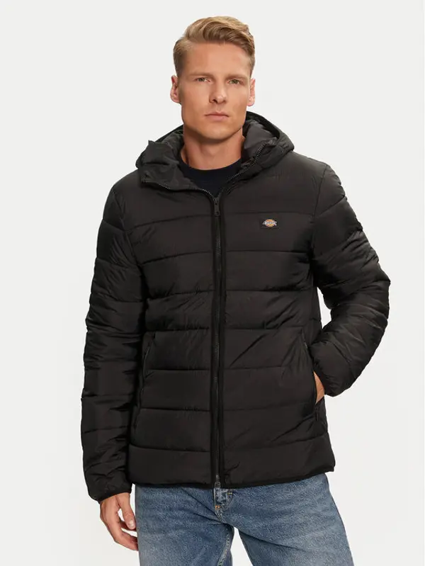 Dickies Dickies Pernata jakna Waldenburg Mid DK0A4Y3XBLK Crna Regular Fit