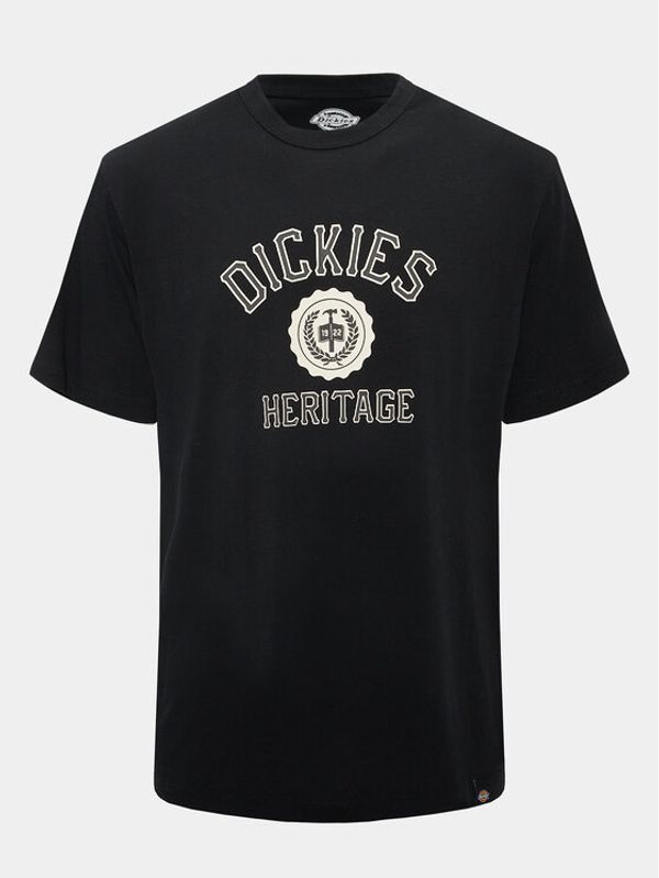 Dickies Dickies T-shirt Oxford DK0A4YFL Crna Regular Fit