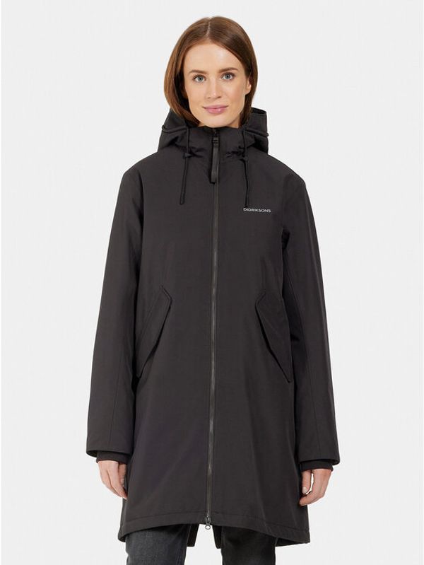 Didriksons Didriksons Parka Fia 505372 Crna Relaxed Fit