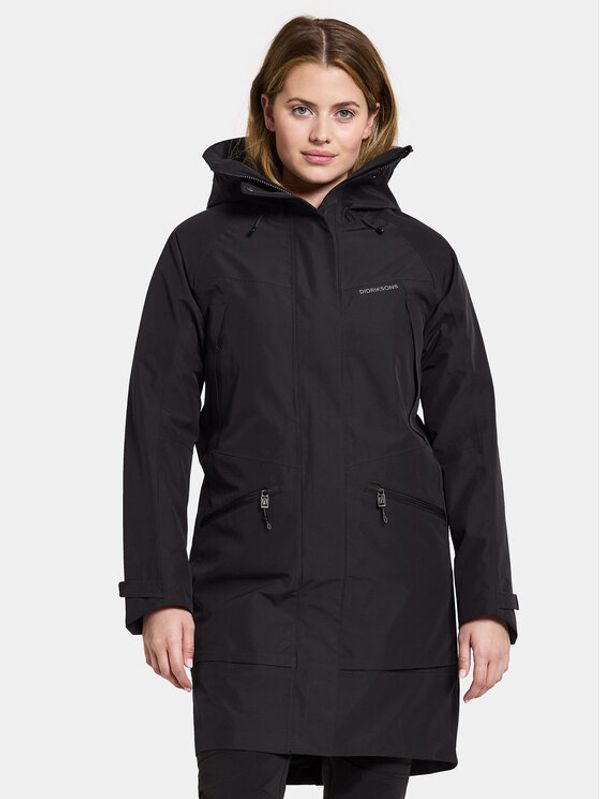 Didriksons Didriksons Parka Ilma Wns Parka 8 504813 Crna Regular Fit