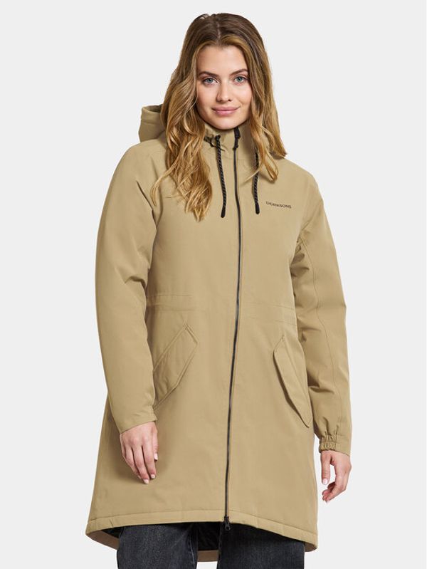 Didriksons Didriksons Parka Marta-Lisa Wns Prk 2 504823 Bež Regular Fit