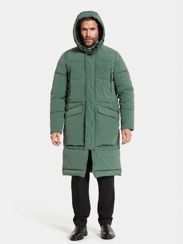 Didriksons Didriksons Pernata jakna Ejnar 504413 Zelena Regular Fit