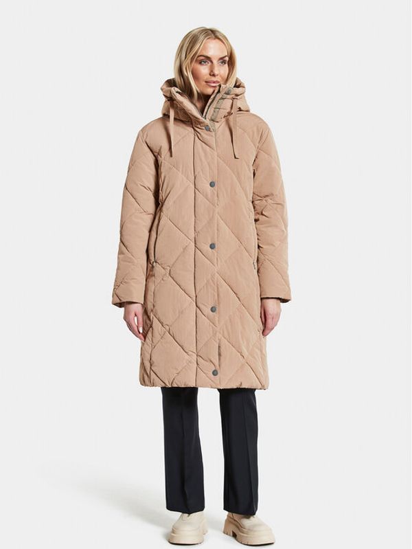 Didriksons Didriksons Pernata jakna Torun 504377 Bež Relaxed Fit