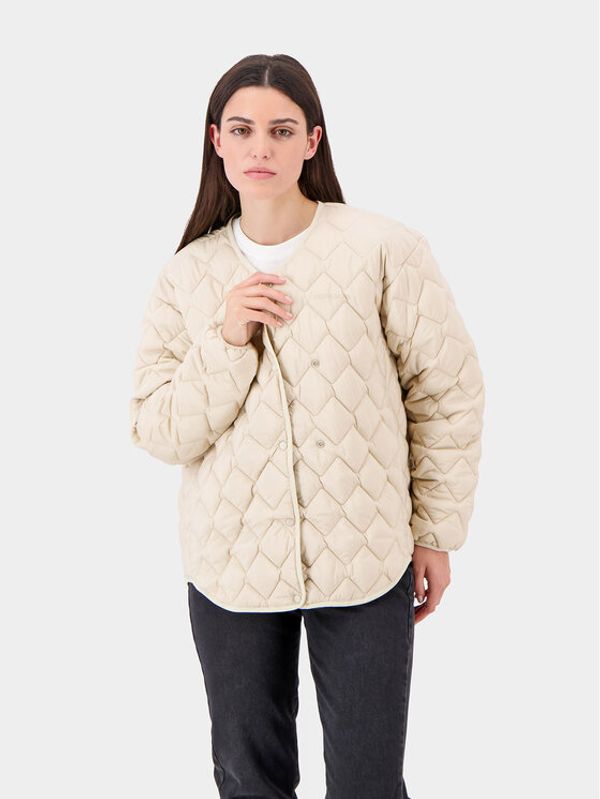 Didriksons Didriksons Prijelazna jakna Malla 504725 Bež Straight Fit