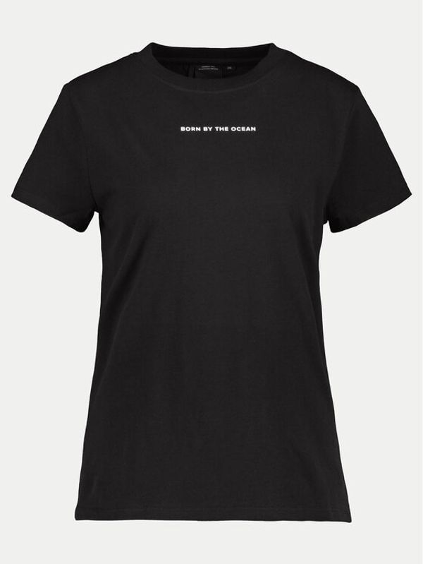 Didriksons Didriksons T-shirt Ingarö 505542 Crna Regular Fit