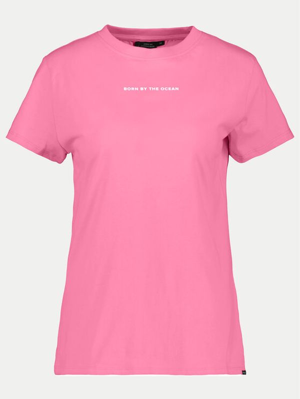 Didriksons Didriksons T-shirt Ingarö 505542 Ružičasta Regular Fit