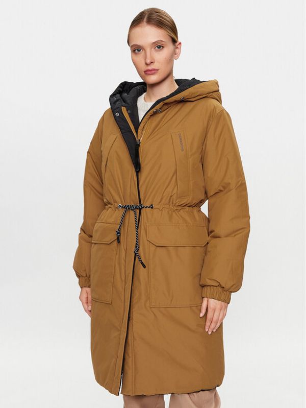 Didriksons Didriksons Zimska jakna Anna 504259 Smeđa Regular Fit
