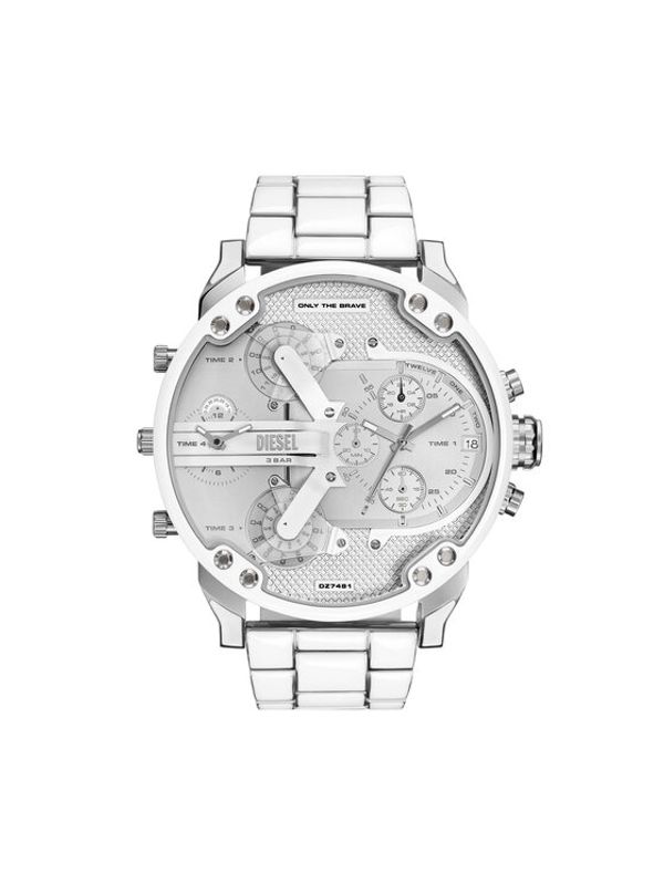 Diesel Diesel Sat Daddy 2.0 DZ7481 Srebrna