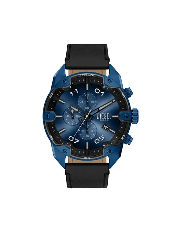 Diesel Diesel Sat Spiked DZ4703 Crna