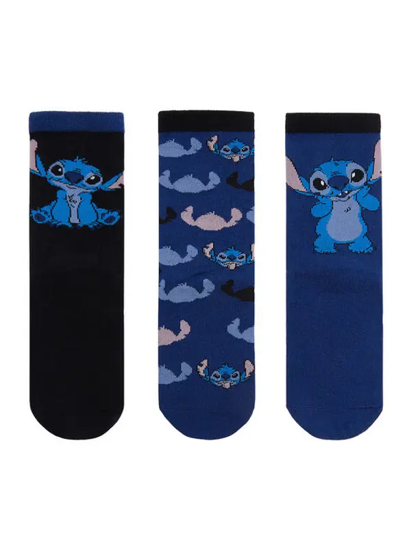 Disney Classics Disney Classics Duge čarape CEO-ACCCS-AW25-219DCLS(3-PACK) Crna
