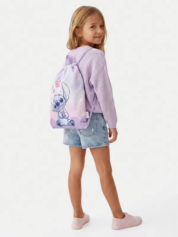 Disney Classics Disney Classics Ruksak vreća CEO-ACCCS-AW26-202DCLS Svijetlo ljubičasta