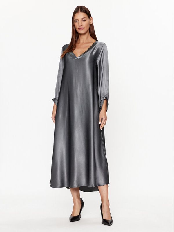 Dixie Dixie Haljina za svaki dan A782Z037 Srebrna Relaxed Fit