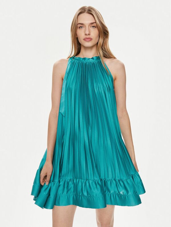 Dixie Dixie Koktel haljina A319J029A Tirkizna Regular Fit