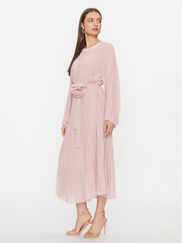 Dixie Dixie Koktel haljina A319Z029A Ružičasta Regular Fit