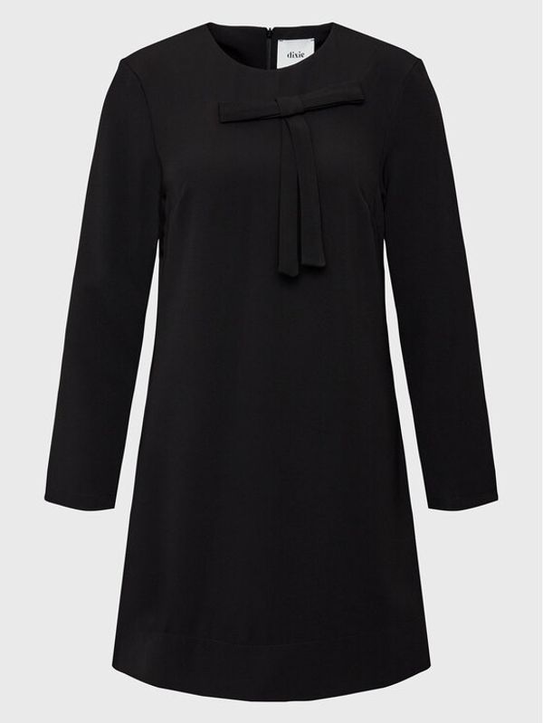 Dixie Dixie Koktel haljina AHHCTDBA Crna Regular Fit