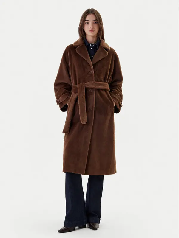 Dixie Dixie Krzno K330Y009A Smeđa Regular Fit