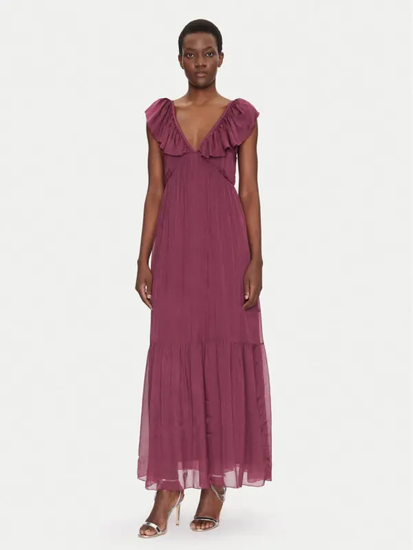 Dixie Dixie Ljetna haljina A207W021A Tamnocrvena Regular Fit