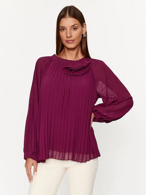 Dixie Dixie Majica C319Z019A Ljubičasta Regular Fit