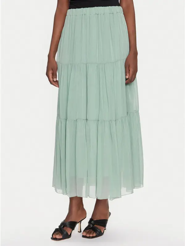 Dixie Dixie Maxi suknja G207W007A Zelena Regular Fit