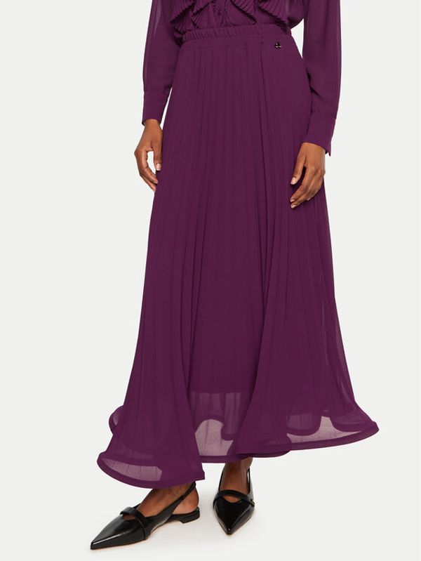 Dixie Dixie Plesirana suknja G319K017A Ljubičasta Regular Fit